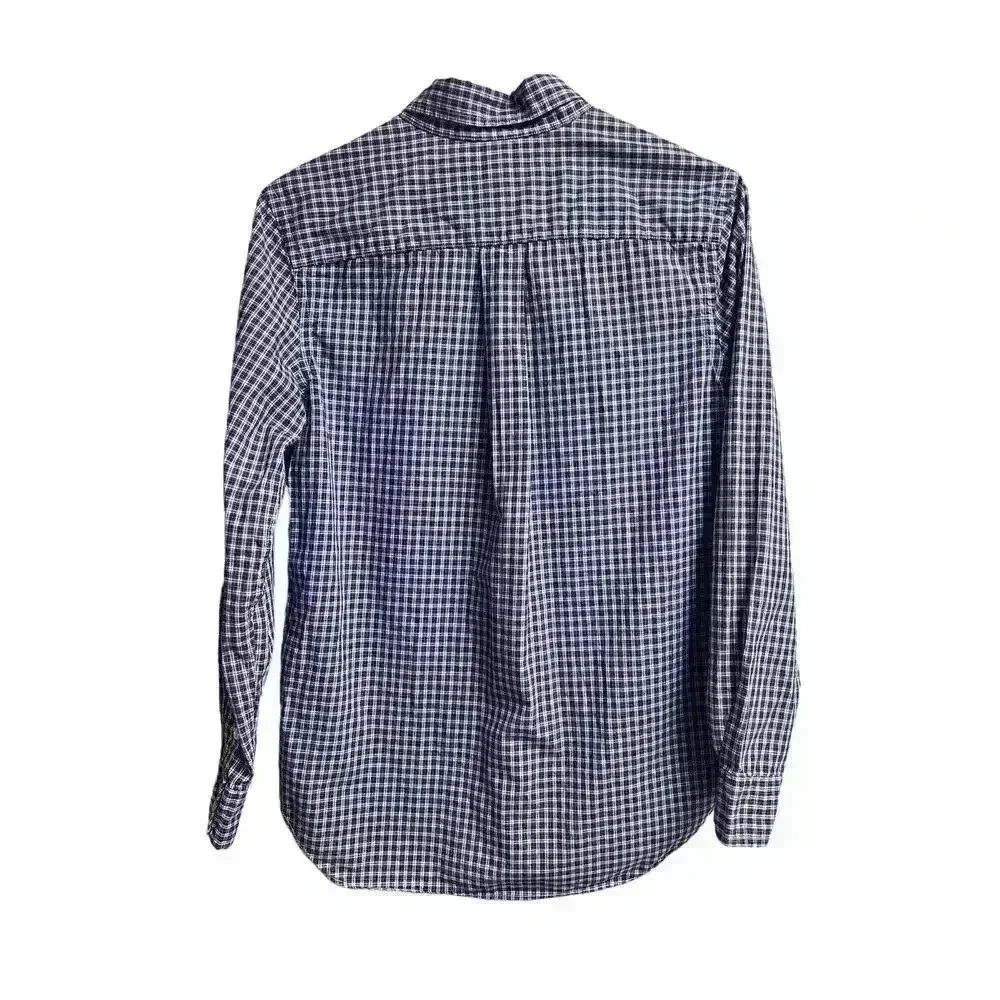 Ralph Lauren Purple Plaid Button Up Boys Large 14-16